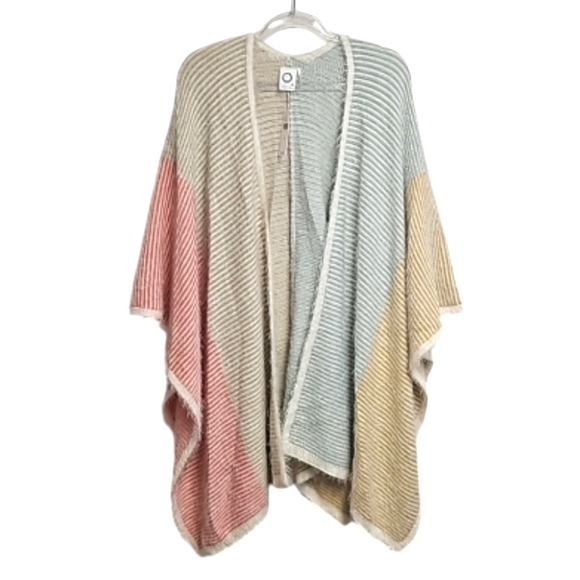 Anthropologie Akemi + Kin eyelash knit open front kimono cardigan sweater NEW OS - Picture 1 of 6